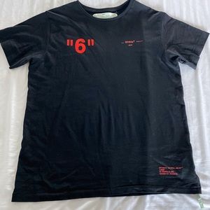 Off-White Men’s Embroidered T-Shirt